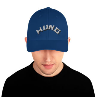 'Hung' 3D Puff Structured Twill Cap