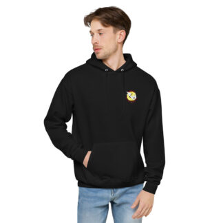 Black Qigong Unisex fleece hoodie