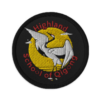 Highland School of Qigong Embroidered patches